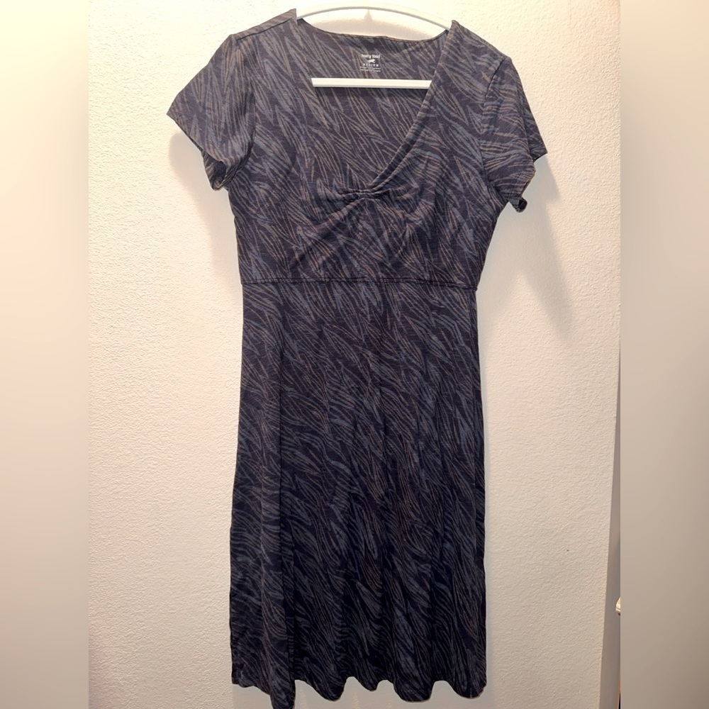 Horny Toad Navy and Gray Mini Dress